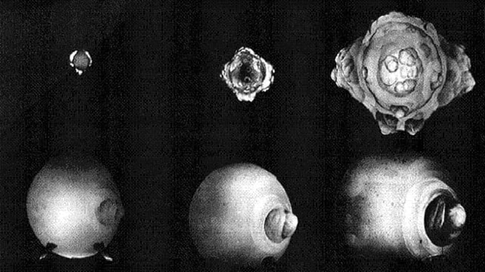 První okamžiky výbuchu jaderné bomby - otevírák